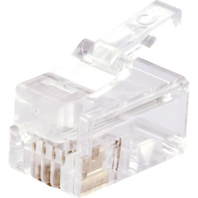RJ11 4P4C MODULAR PLUG