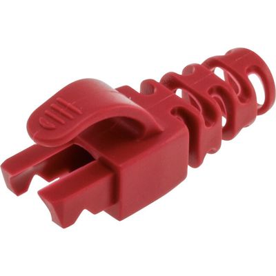 RED RJ45 RUBBER BOOT