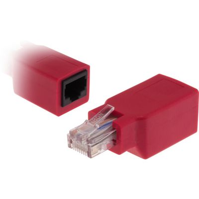 RJ45 CAT6 CROSSOVER ADAPTOR