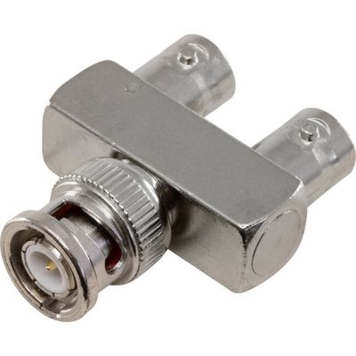 BNC PLUG TO 2X BNC SOCKETS