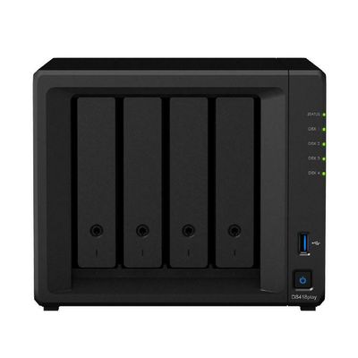 Synology DiskStation DS418PLAY 4-Bay 3.5&quot; Diskless 2xGbE NAS (HMB), Intel Celeron J3355 Dual Core, 2.0GHz, 2GB RAM, 4K transcoding.