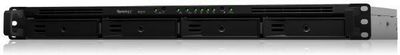 Synology RackStation RS819 4-Bay 3.5&quot; Diskless 2xGbE NAS (1U Rack) (HMB), Realtek RTD1296 quad-core, 2GB RAM, 2xUSB3, eSATA x1,Scalable - With SRS!