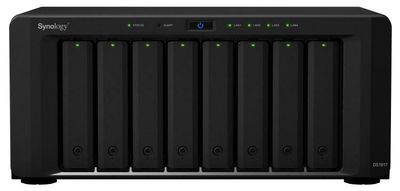 Synology DiskStation DS1817 8-Bay 3.5&quot; Diskless 2xGbE + 2x10GBASE-T, Alpine AL-314 quad-core 1.7GHz, 4GB RAM, 2xUSB3, 2x eSATA, Scalable,3 yr wty