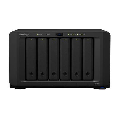 Synology DiskStation DS1618+ 6-Bay 3.5&quot; Diskless 4xGbE NAS (Tower) (SMB), Intel Atom Quad Core 2.1GHz,4GB RAM,3xUSB3,2x eSATA, Scalable.3 year Wty