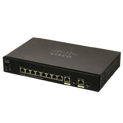 Cisco SG250-08HP 8-PORT GIGABIT POE SMART SWITCH