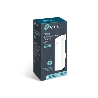 TP-Link CPE510 5GHz 300Mbps 13dBi Outdoor CPE Access Point up to 27dBm, 2T2R, 802.11a/n, 16dBi directional antenna, Weather proof ~NWTL-CPE520