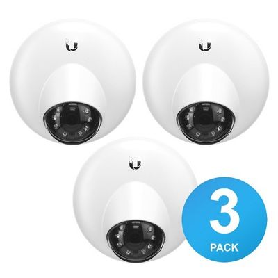 Ubiquiti UniFi Video Cam Dome G3 IR 1080P Full HD Video 3 Pack NO PoE