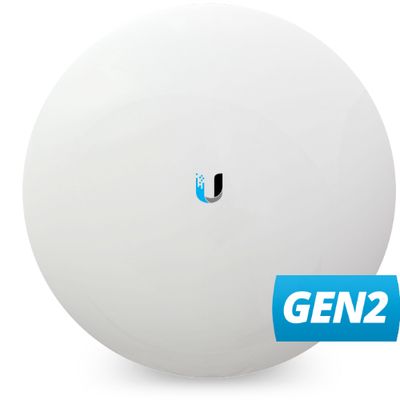 Ubiquiti NanoBeam AC 19dBi 5GHz 802.11ac Dual Antenna, Gen2, 450+ Mbps, Range 15+ km