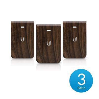 Ubiquiti UniFi InWall HD Hard Cover Skin Casing - Wood Design - 3-Pack