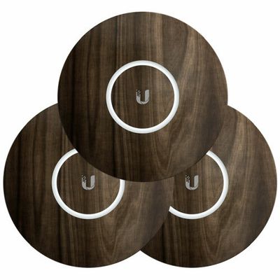 Ubiquiti UniFi NanoHD Hard Cover Skin Casing - Wood Design - 3-Pack