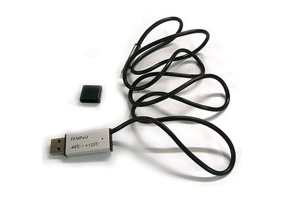 Draytek DT201U USB Thermometer 24hr Graph Temperature display Alarm Thresholds Email &amp; SMS Reporting 1m cable for Vigor2860 2825 2960 3900 300B 1yr