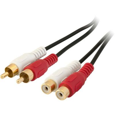 1M STEREO RCA EXTENSION LEAD