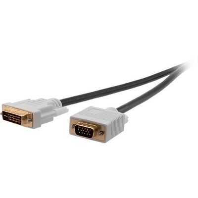 5M DVI PLUG TO VGA PLUG LEAD