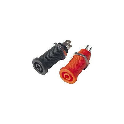 4MM BANANA SOCKET RED