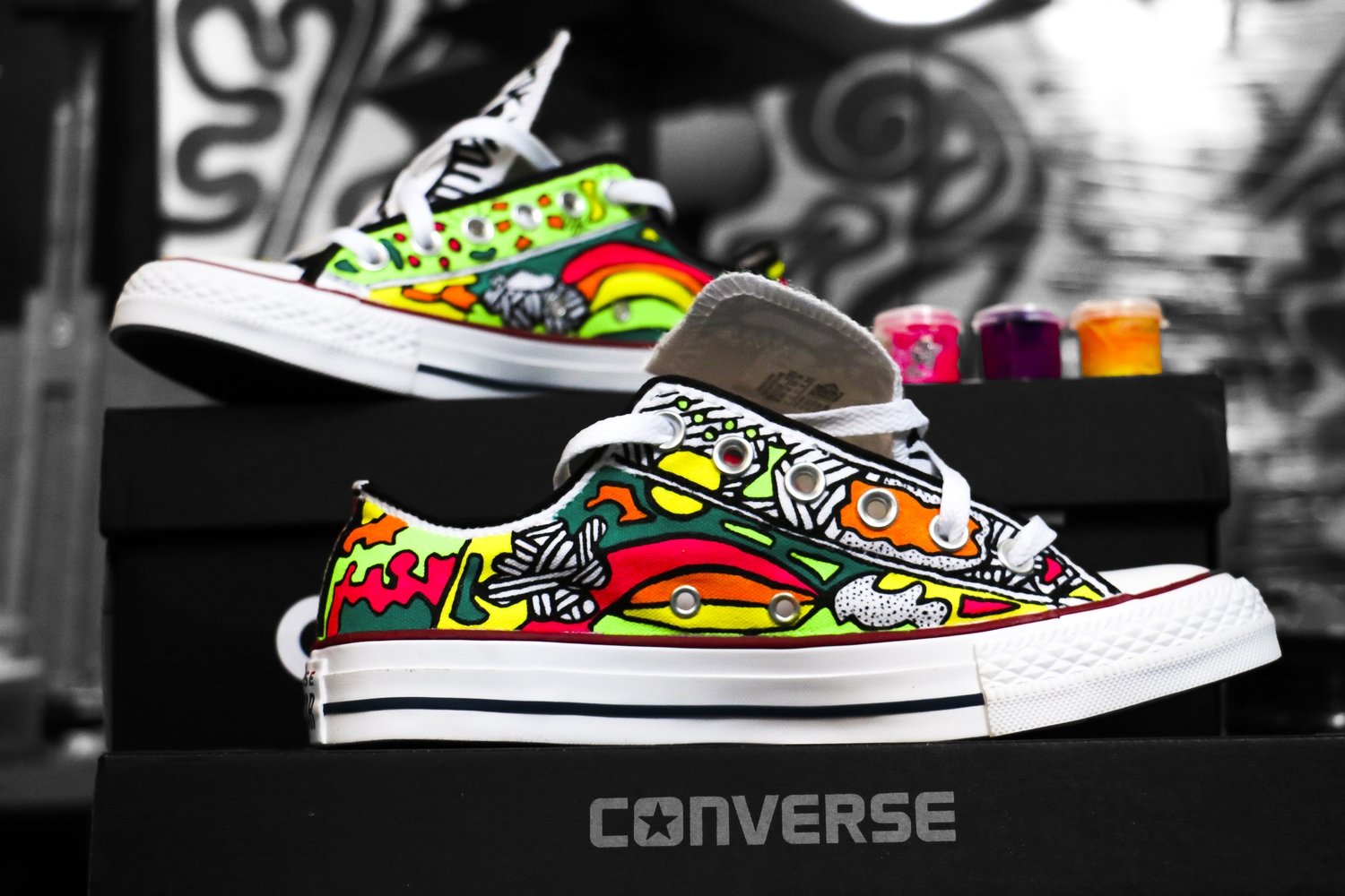 custom painted converse