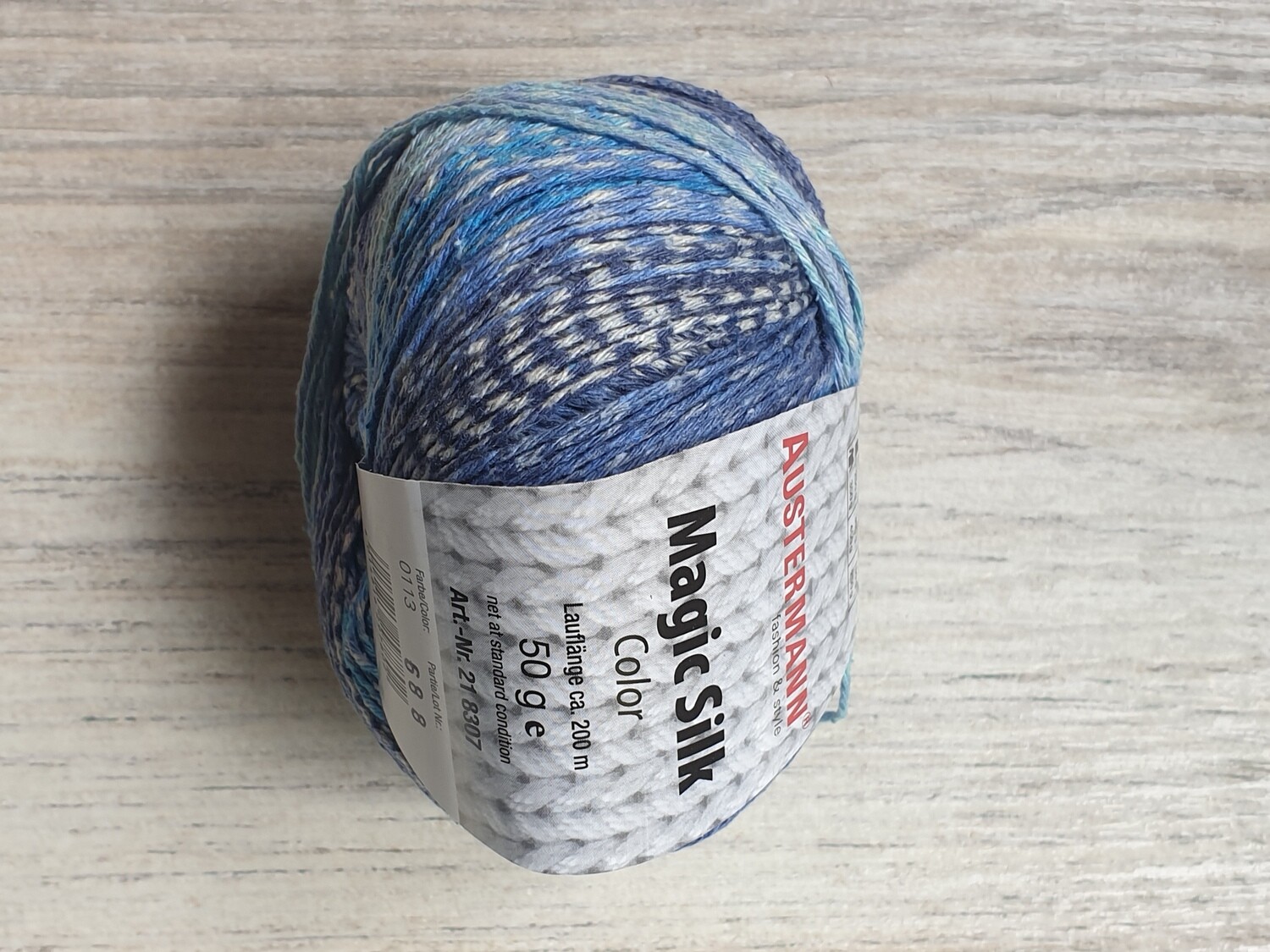 Austermann Magic Silk Color Saphir