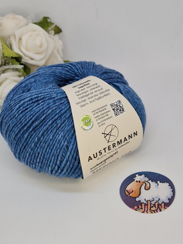 Austermann Merino 160 EXP color - denim - Fb.1214 EXP Austermann Merino 160 EXP color - denim - Fb.1214 EXP