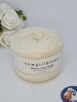 Cowgirlblues -merino lace single- Farbe natural