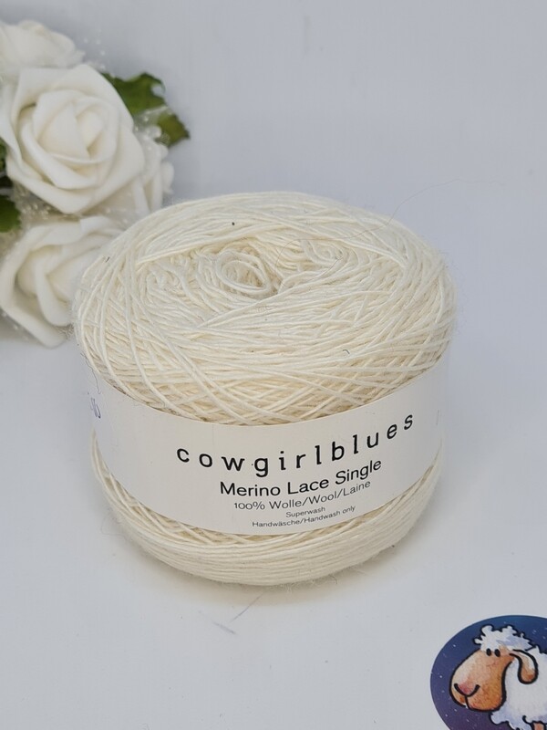 Cowgirlblues  -merino lace single-  Farbe  natural