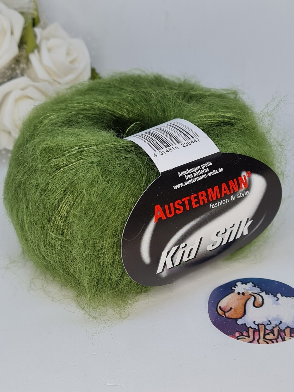 Austermann Kid Silk -absinth- Farbe 28