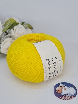 BC Garn|  Semilla extra fino   - gelb- FB 134