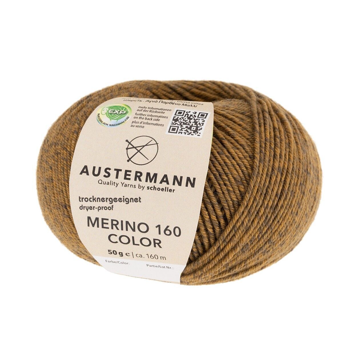 ​Austermann Merino 160  color Fb. 1217 -borke-