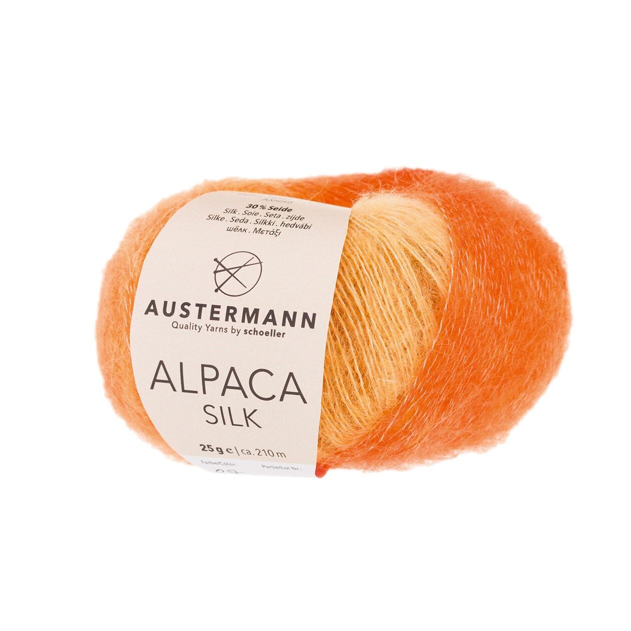 Austermann| Alpaca silk  Farbe 07 -Bernstein-