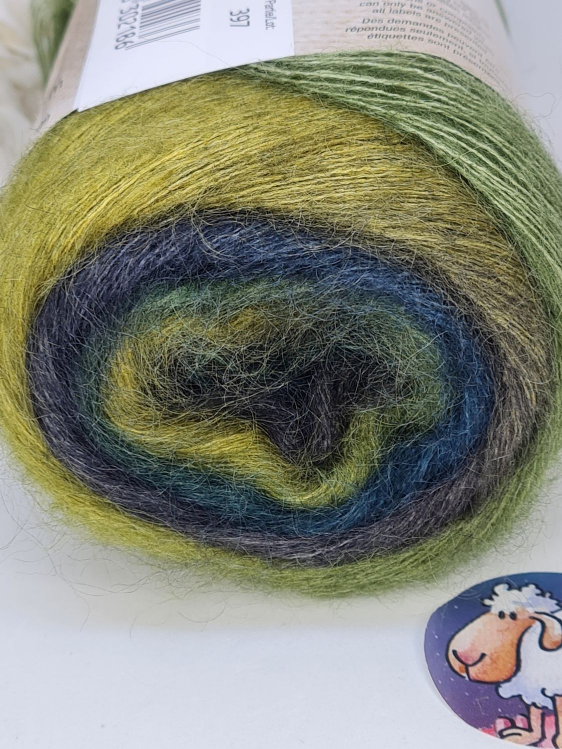 ​Austermann| Kid Silk Degradé - Laub- Farbe 109
