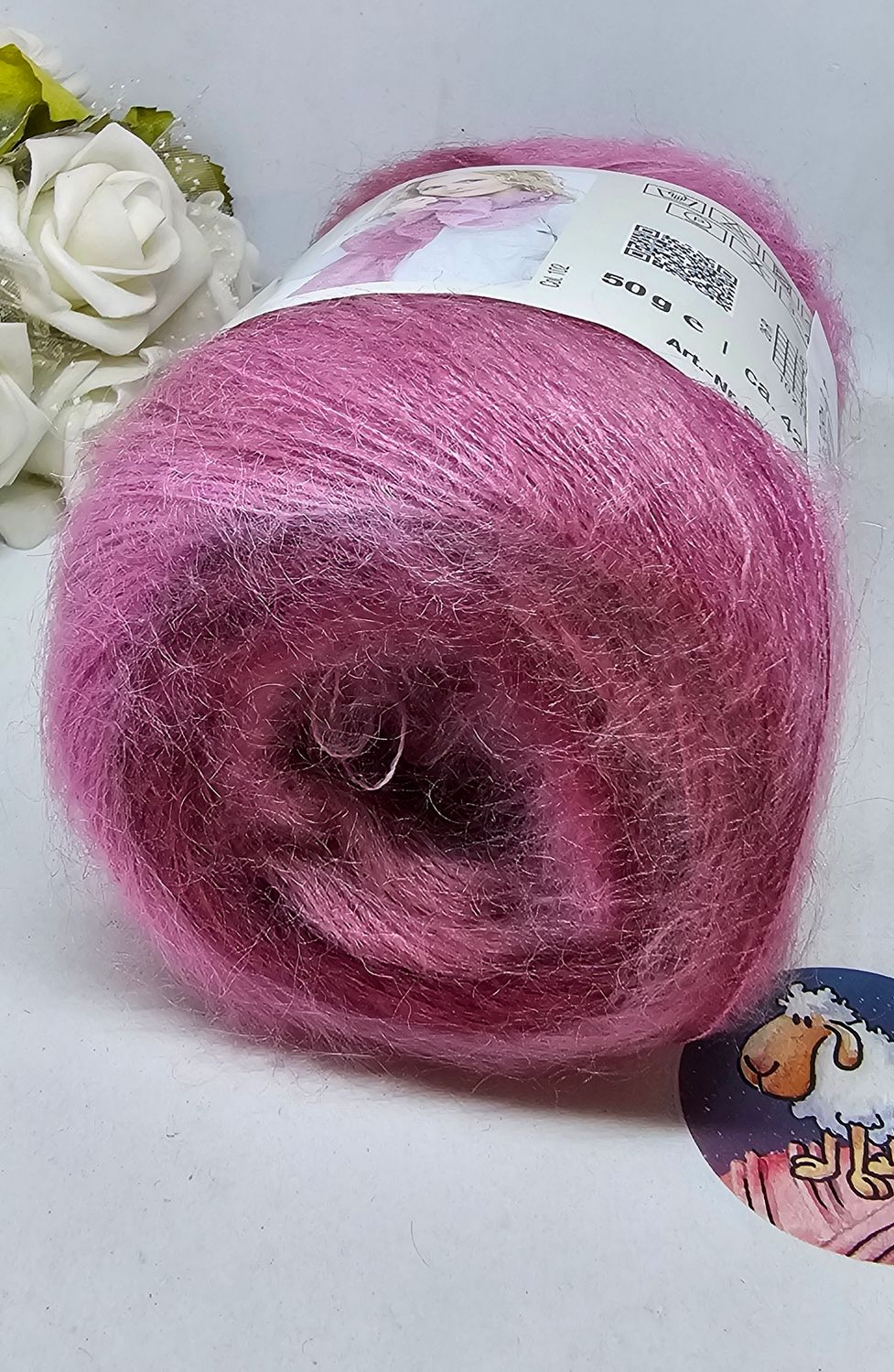 ​Austermann| Kid Silk Degradé - Himbeere- Farbe 102