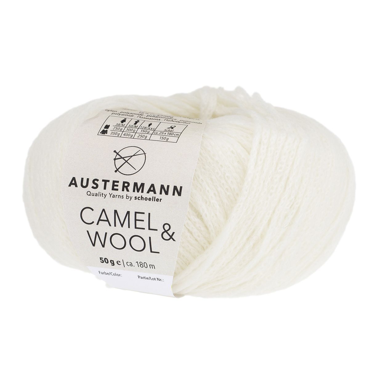 camel & wool von Austermann / Farbe -wollweiß- 001