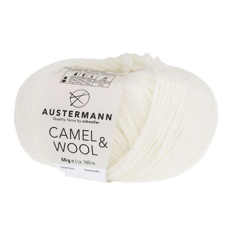 camel & wool von Austermann / Farbe -wollweiß- 001 camel & wool von Austermann / Farbe -wollweiß- 001