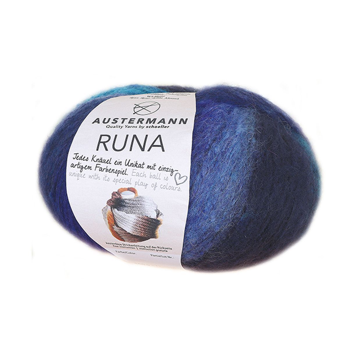 Austermann| Runa- Effektgarn mit Farbverlauf