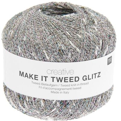 Rico Design | Make it Tweed Glitz -Fb. 001 Rico Design | Make it Tweed Glitz -Fb. 001
