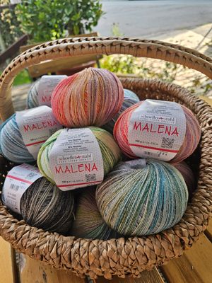 Schoeller & Stahl  -MALENA- Malena -ein tolles sommerliches Garn für schöne Pullis und Tücher-