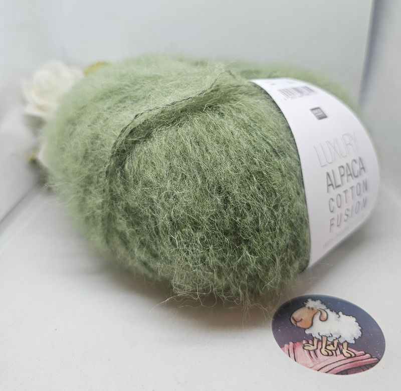 Rico Design -Luxury Alpaca cotton fusion- Fb.006/ aloe Rico Design -Luxury Alpaca cotton fusion- Fb.006/ aloe