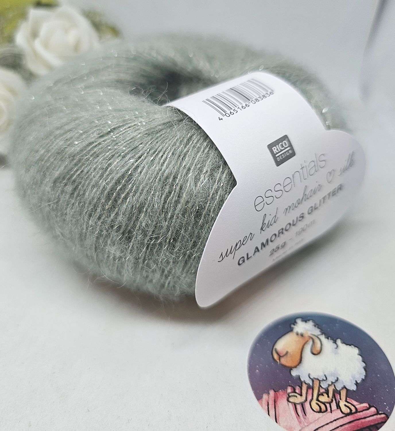 Rico Design -essentials super kid mohair silk- Glamorous Glitter Fb.010 -efeu-