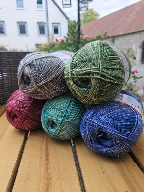 Fortissima color 6 fach- Mamor- Fortissima color 6 fach- Mamor-