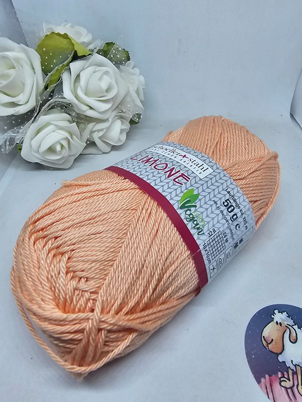 Schoeller & Stahl -Limone- apricot- Fb. 0002 Schoeller & Stahl -Limone- apricot- Fb. 0002