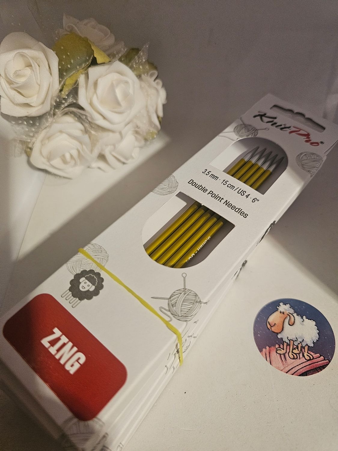 Knitpro | ZING   Nadelspiel  3,5mm/15cm