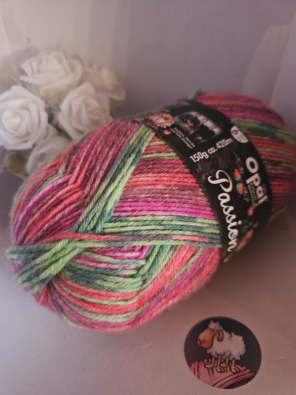 Opal- Passion-Fb. 11371- 6-fach Sockenwolle