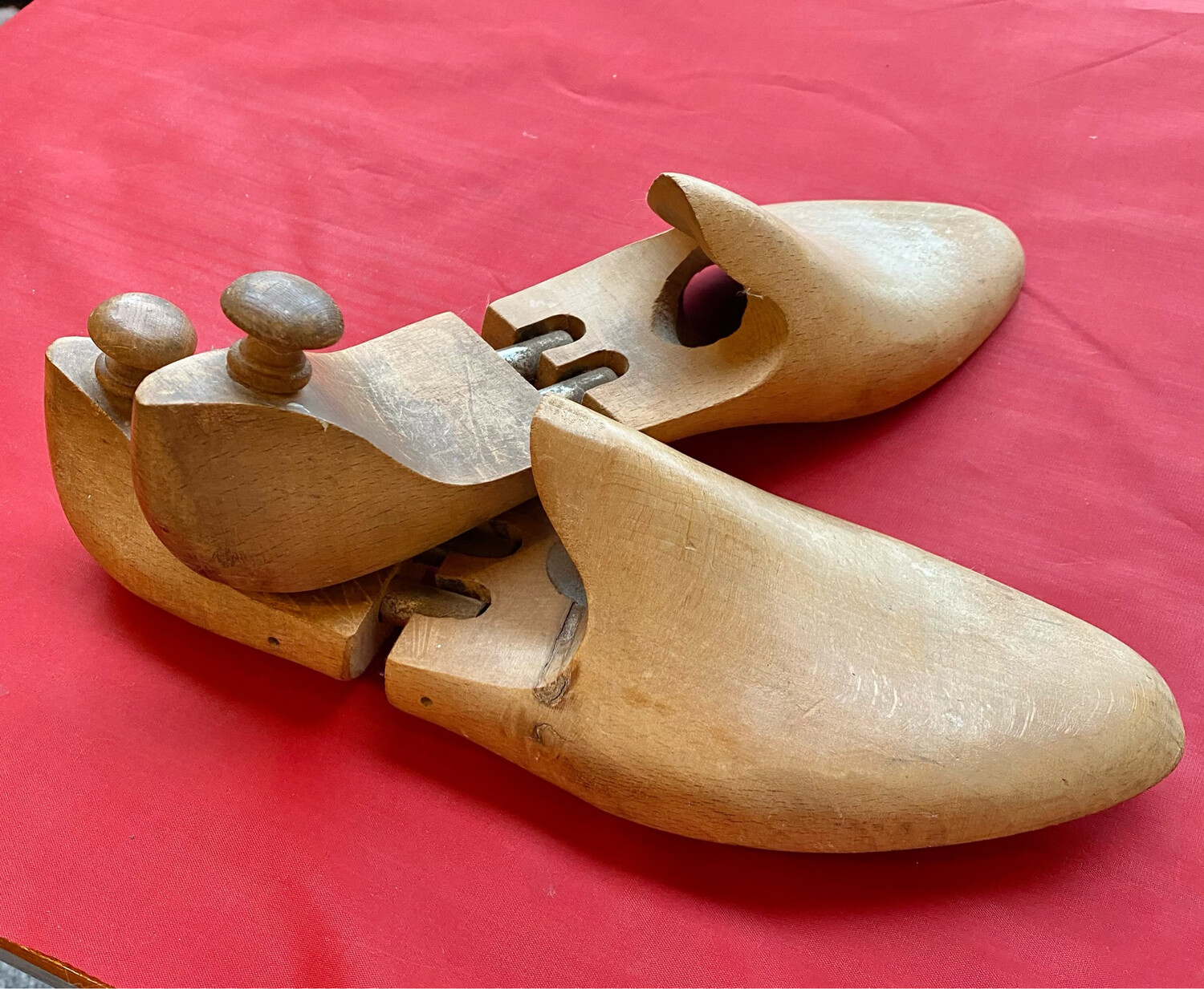 Late 19th C. French Shoe Stretchers In Lovely Condition - Practical Or Decorative