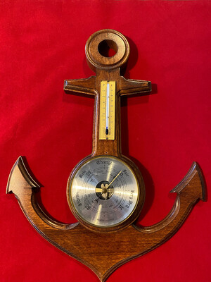 Anchor Shaped Barometer - modern - 
