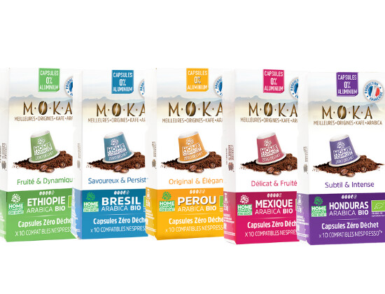 Pack découverte 50 capsules biodégradables compatibles Nespresso® - Arabica Bio