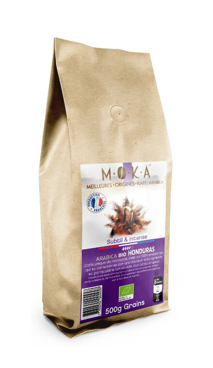 Café en Grains - 500 gr - Arabica Bio Honduras