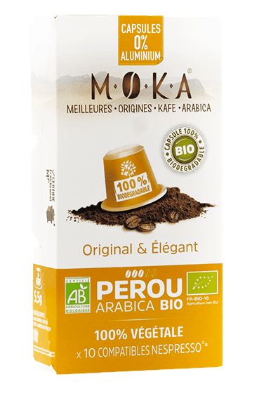 Capsules de café bio du Pérou – compatibles Nespresso® – Home Compost Capsules de café bio du Pérou – compatibles Nespresso® – Home Compost
