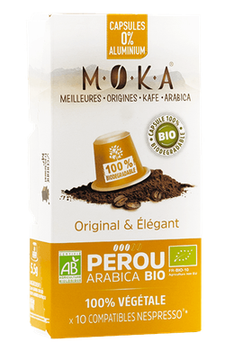 Capsules de café bio du Pérou – compatibles Nespresso® – Home Compost Capsules de café bio du Pérou – compatibles Nespresso® – Home Compost