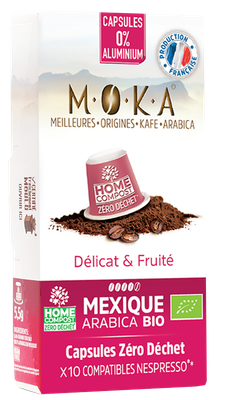 Capsules de café bio du Mexique – compatibles Nespresso® – Home Compost Capsules de café bio du Mexique – compatibles Nespresso® – Home Compost