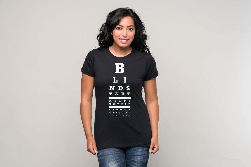 Black Eye Chart T-Shirt
