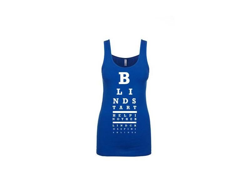Blue Eye Chart Tank Top