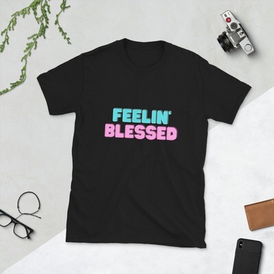 Feelin' Blessed Short-Sleeve Unisex T-Shirt